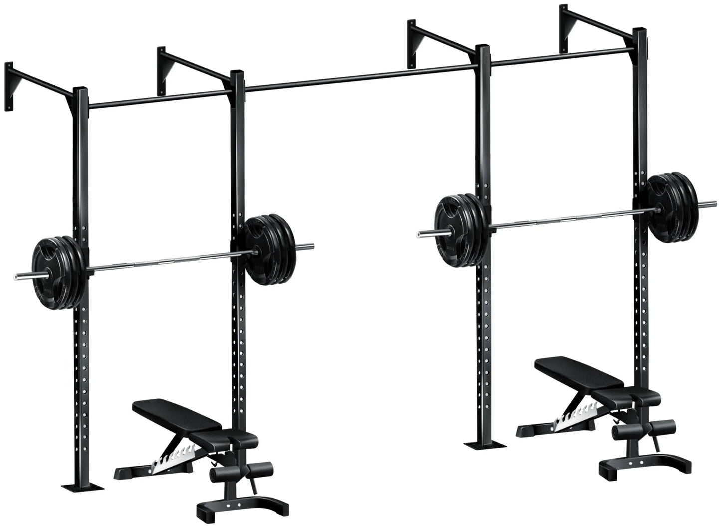 French Fitness Wall Mount Rig & Rack System 1 (New) Image 3