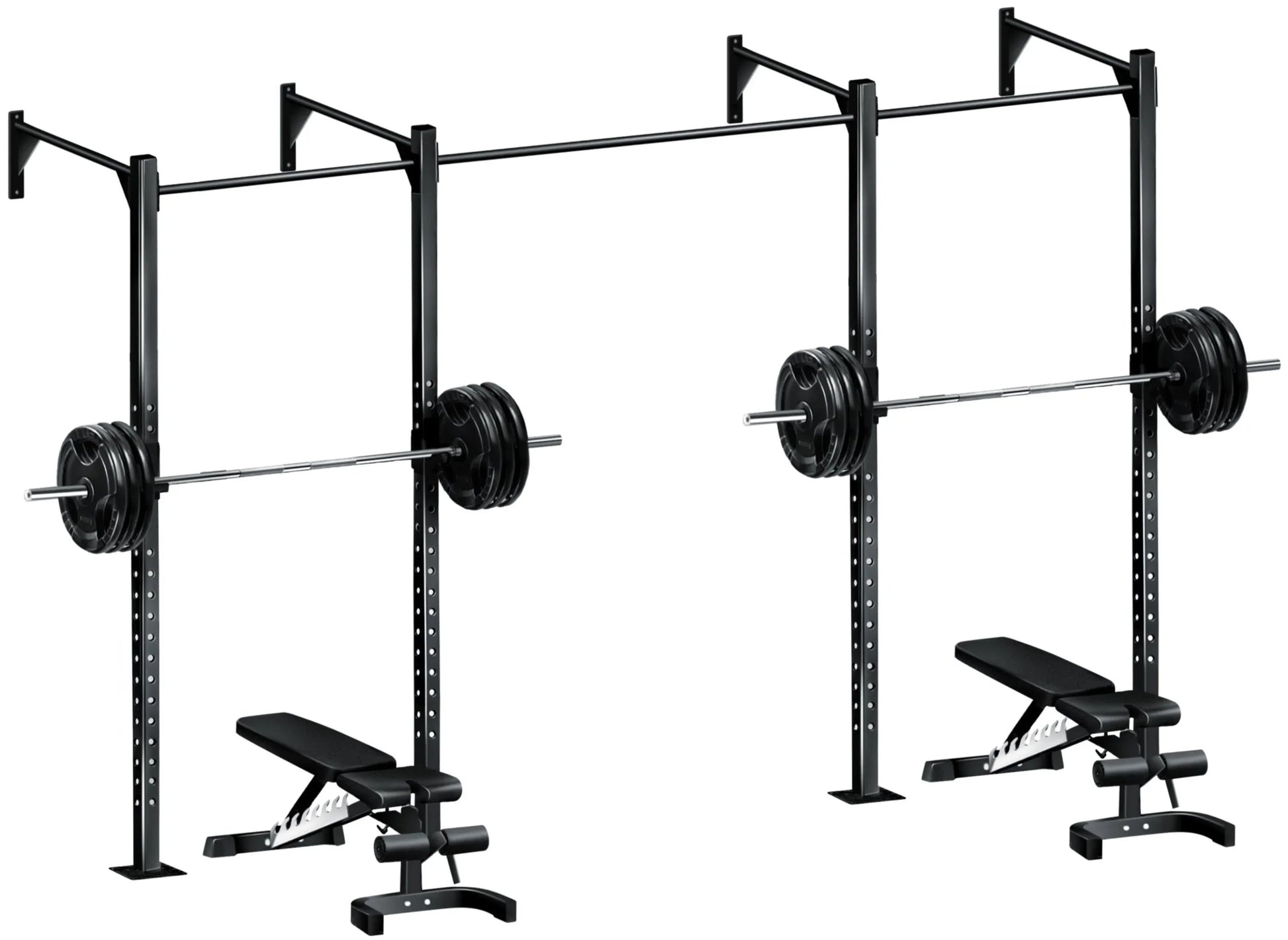 French Fitness Wall Mount Rig & Rack System 1 (New) Image 3