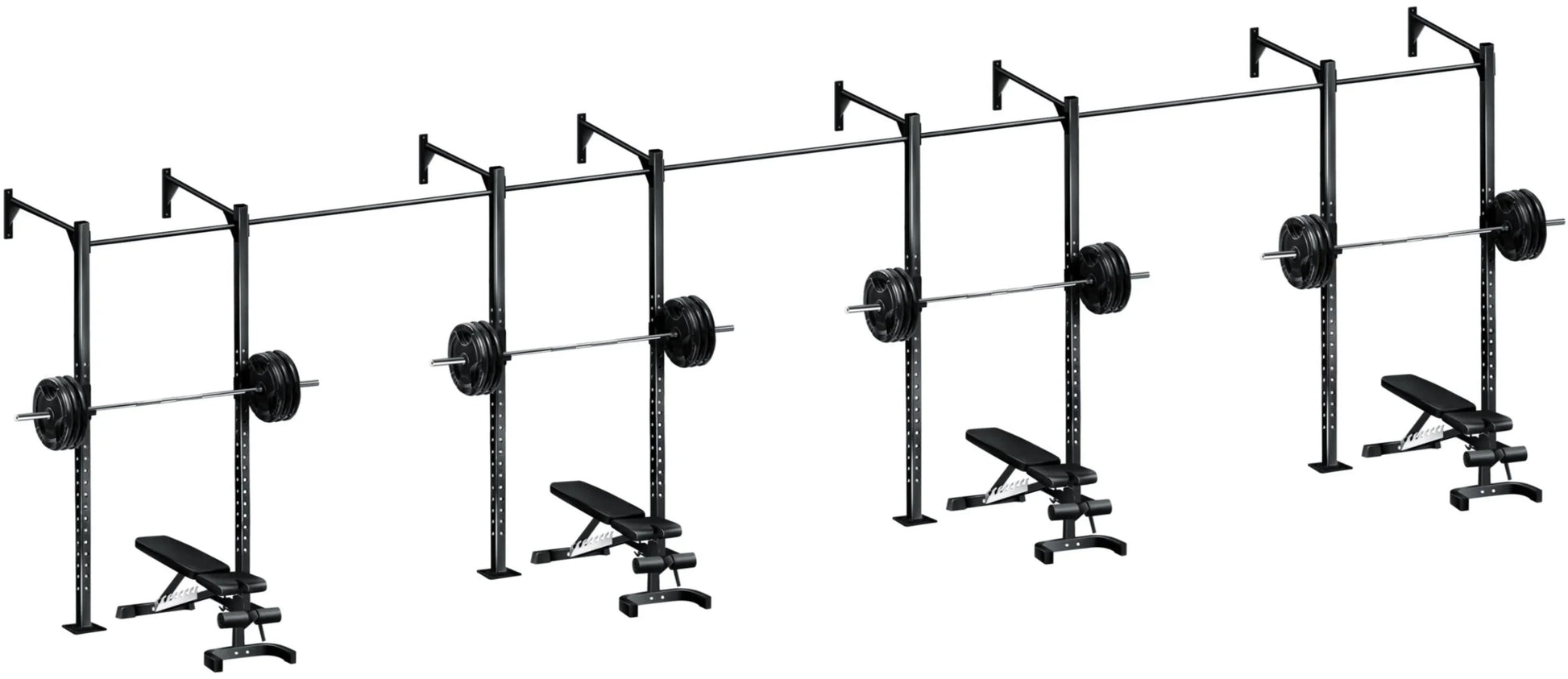French Fitness Wall Mount Rig & Rack System 1 (New) Image 4