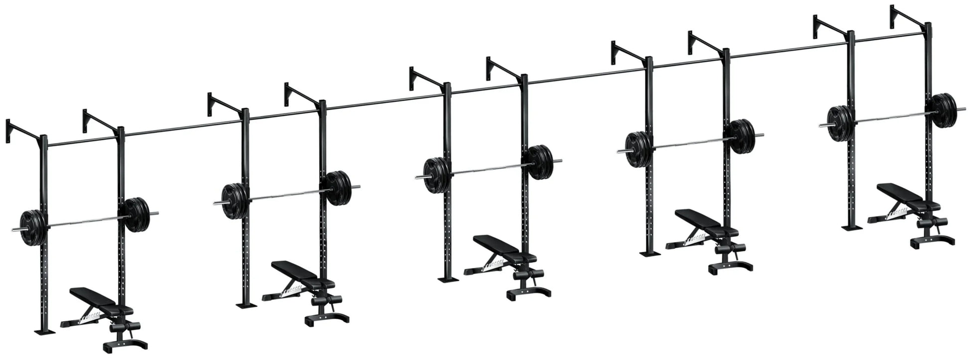 French Fitness Wall Mount Rig & Rack System 1 (New) Image 5