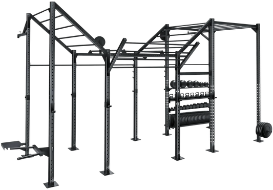 French Fitness Free Standing Rig & Rack System 10 (New) Image