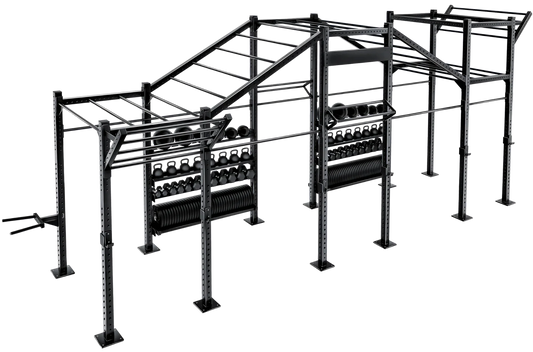 French Fitness Free Standing Rig & Rack System 11 (New) Image