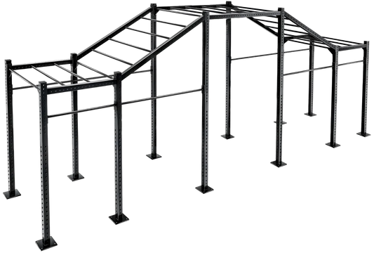 French Fitness Free Standing Rig & Rack System 15 (New)