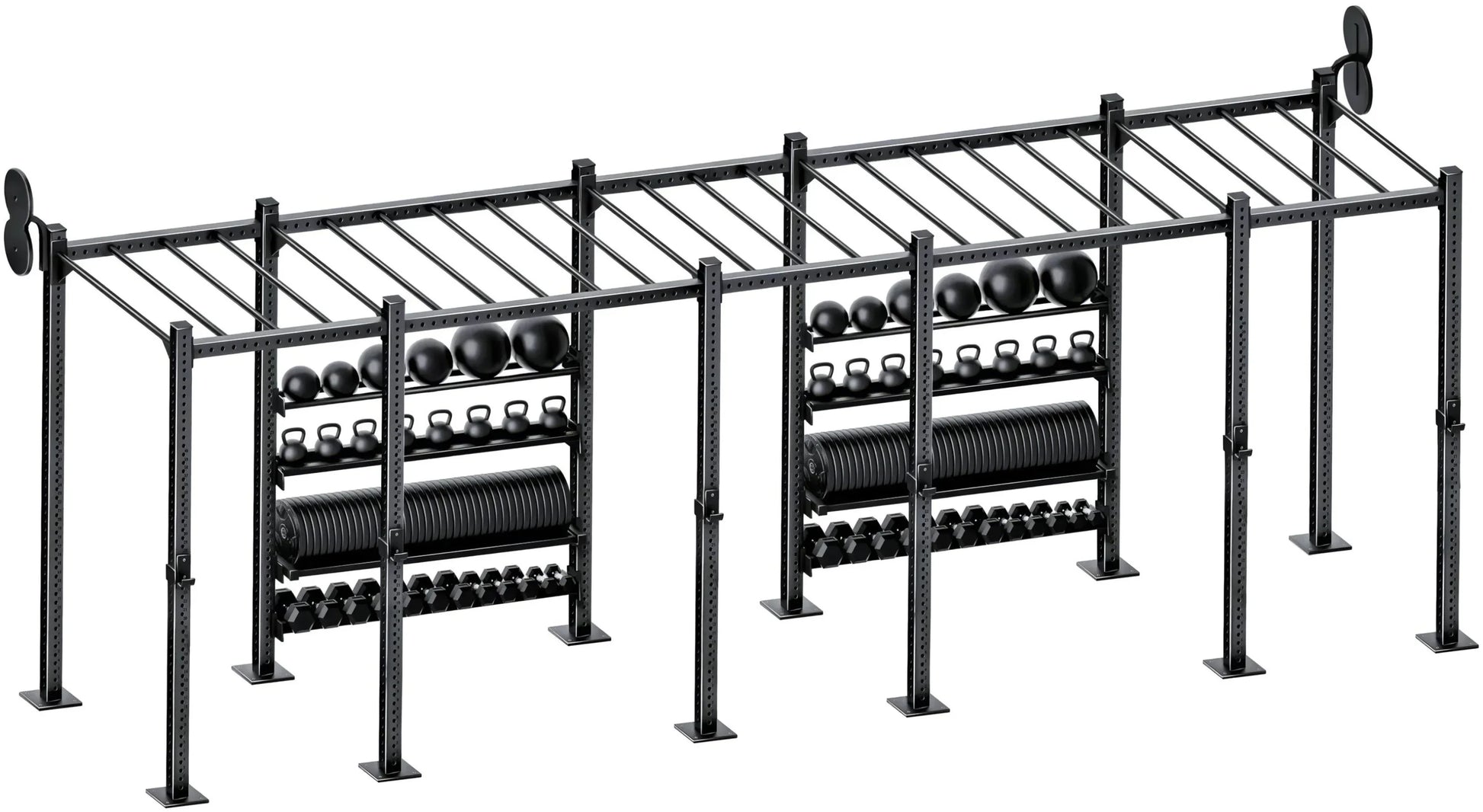 French Fitness Free Standing Rig & Rack System 20 (New) Image 3