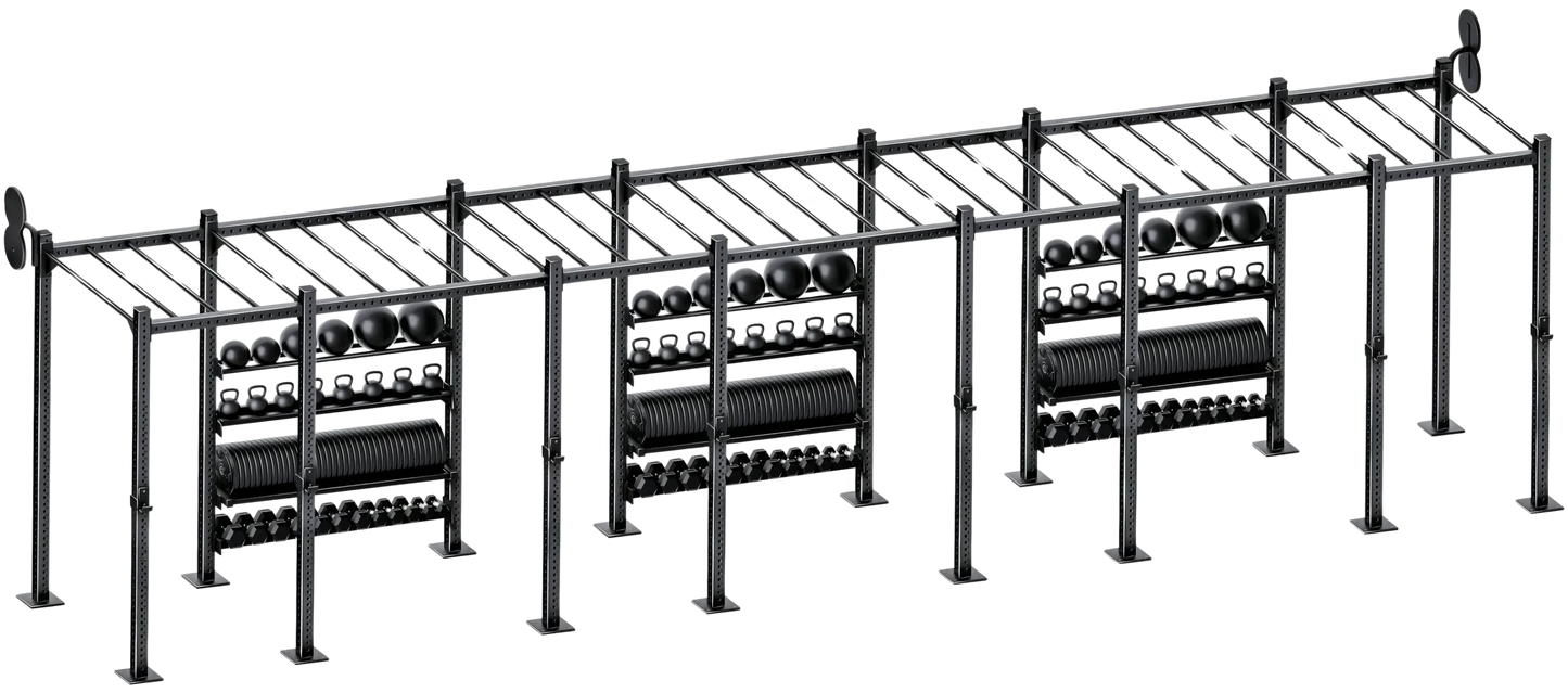 French Fitness Free Standing Rig & Rack System 20 (New) Image