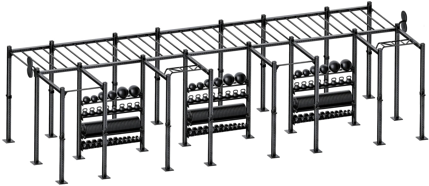 French Fitness Free Standing Rig & Rack System 21 (New) Image 3