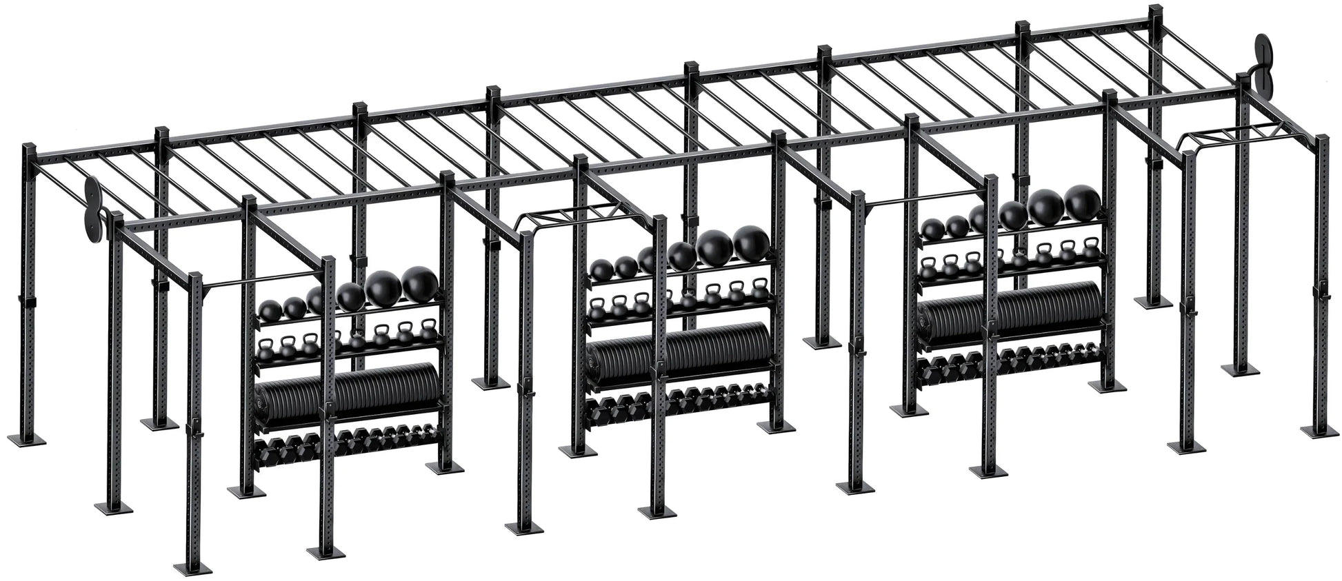 French Fitness Free Standing Rig & Rack System 21 (New) Image 3
