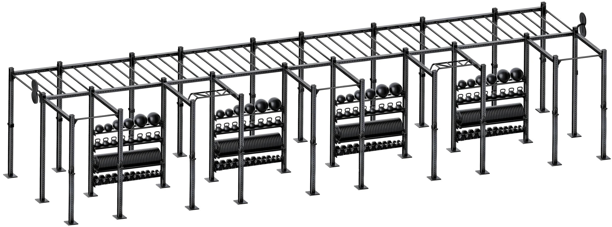 French Fitness Free Standing Rig & Rack System 21 (New) Image 4