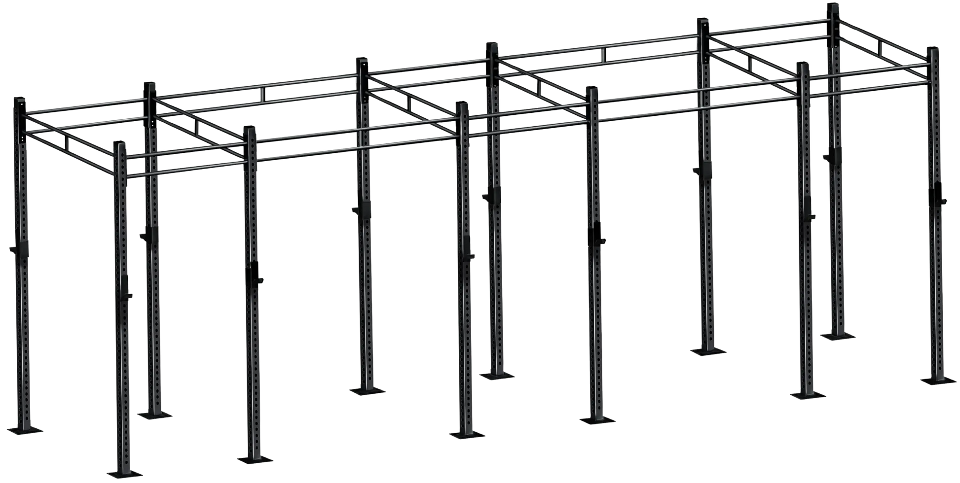 French Fitness Free Standing Rig & Rack System 22 (New) Image
