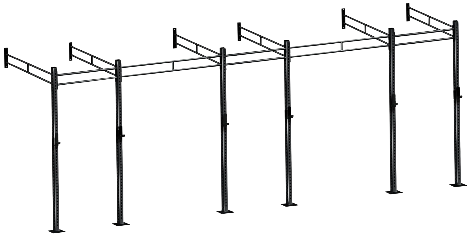 French Fitness Wall Mount Rig & Rack System 23 (New) Image