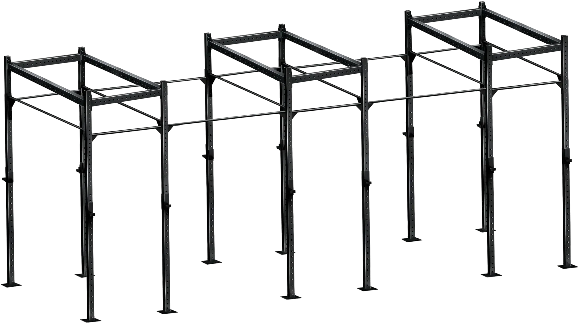 French Fitness Free Standing Rig & Rack System 24 (New) Image