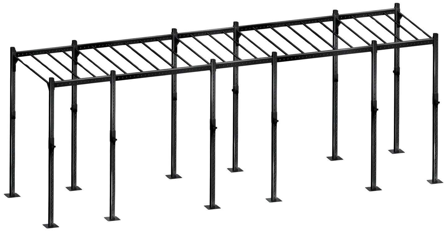 French Fitness Free Standing Rig & Rack System 3 (New) Image