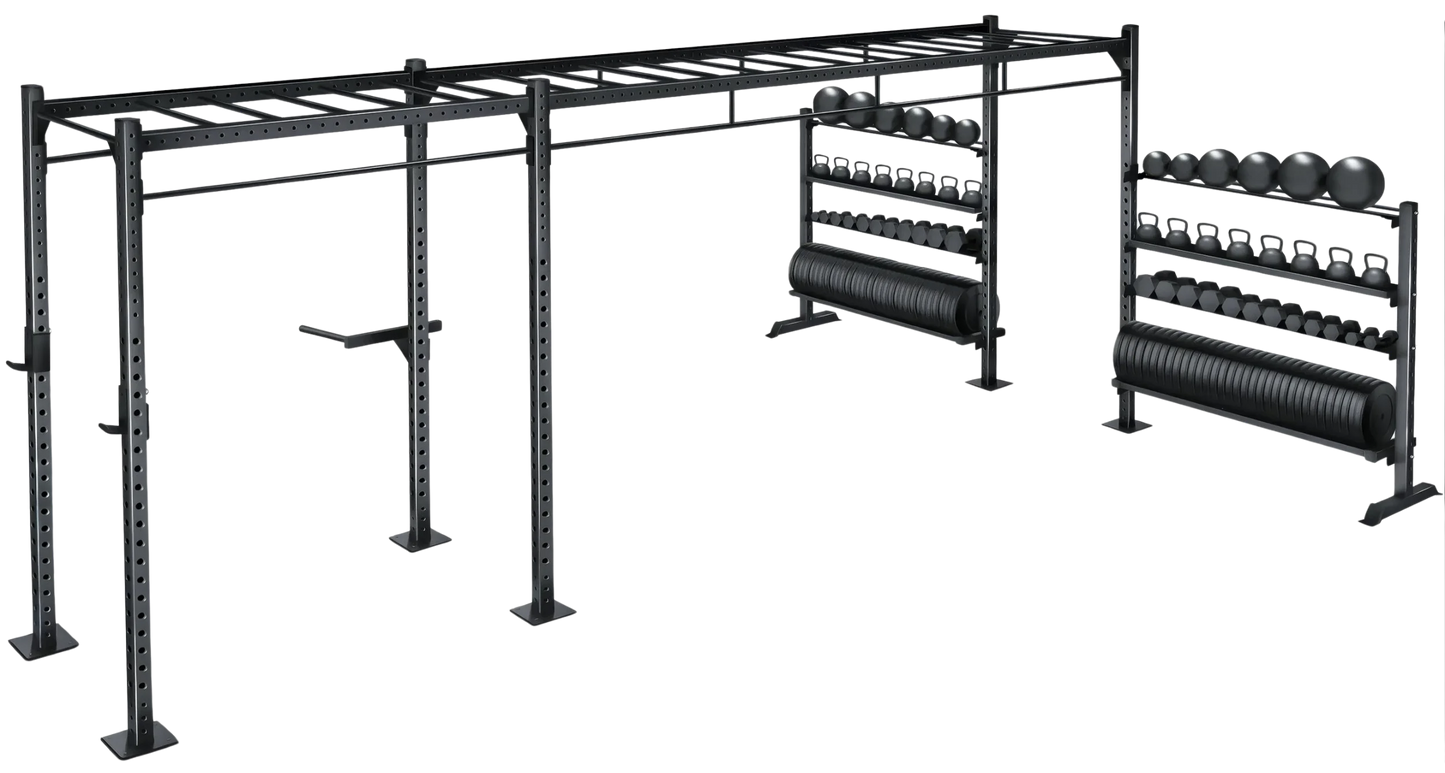 French Fitness Free Standing Rig & Rack System 9 (New) Image