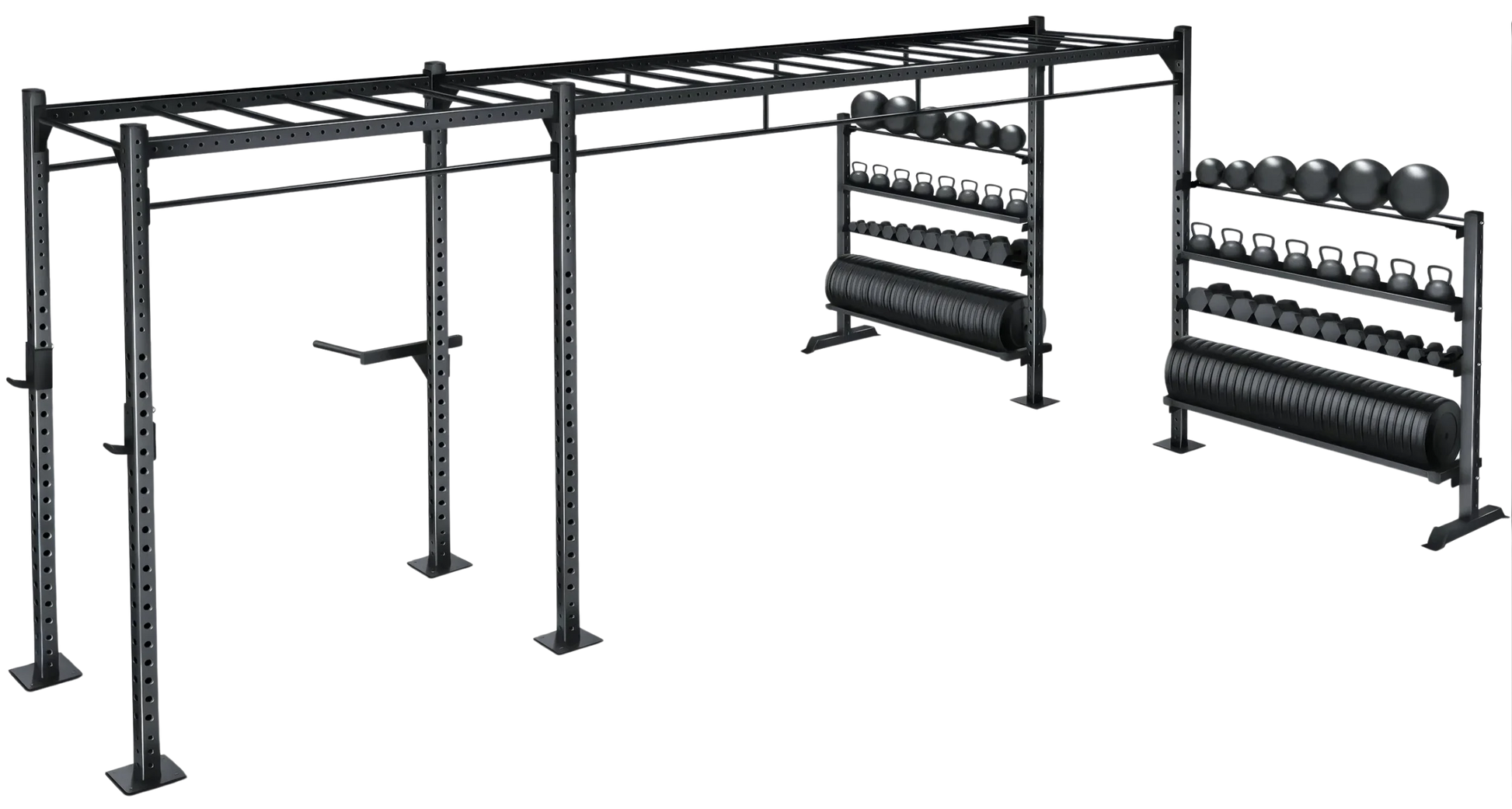 French Fitness Free Standing Rig & Rack System 9 (New) Image