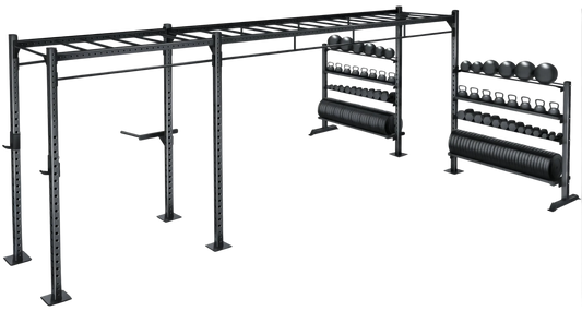 French Fitness Free Standing Rig & Rack System 9 (New) Image