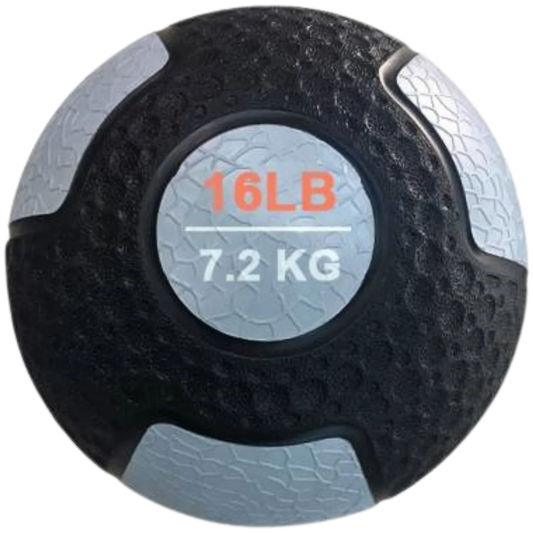 French Fitness Rubber Medicine Ball 16 lb (New) Image