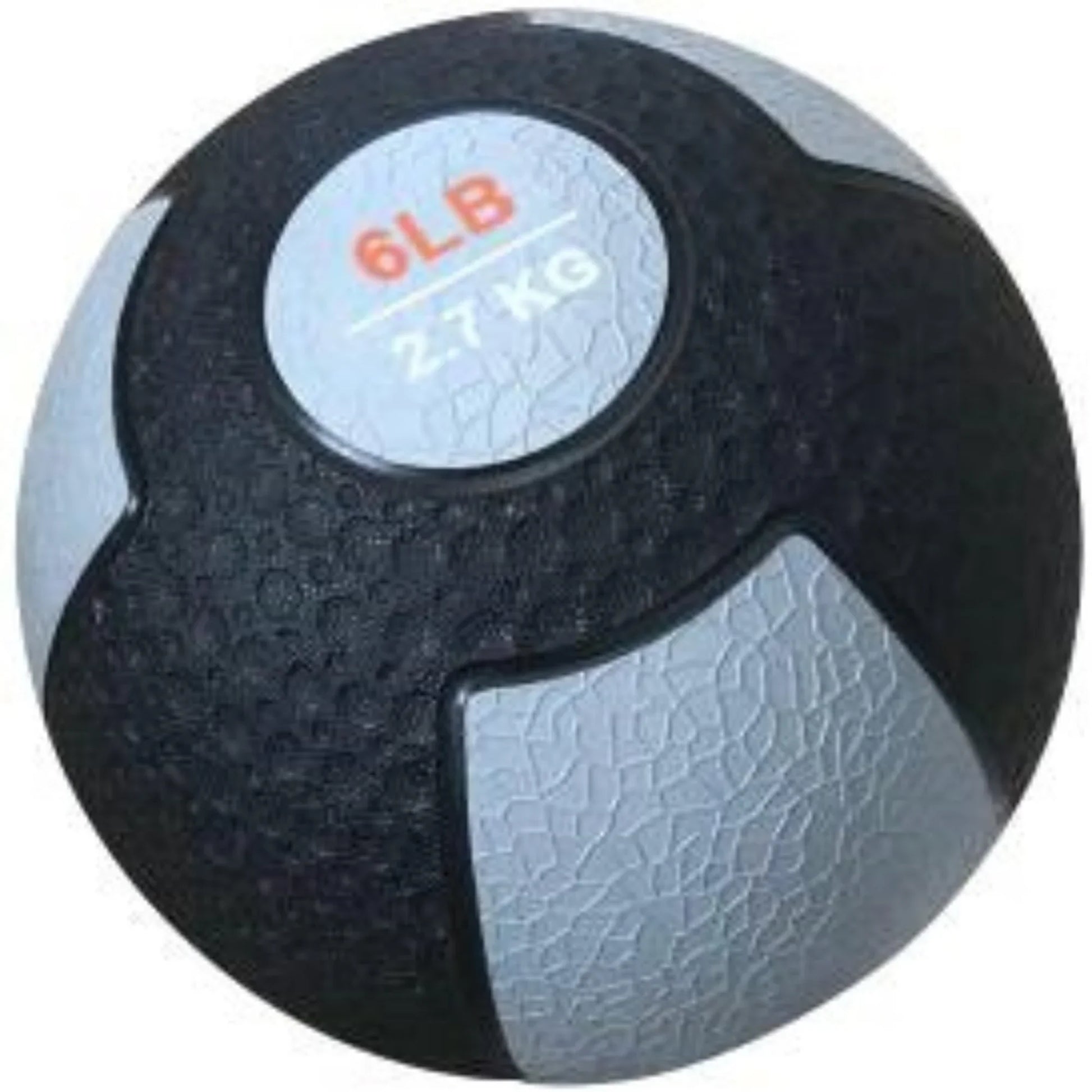 French Fitness Rubber Medicine Ball 6 lb (New) Image 2