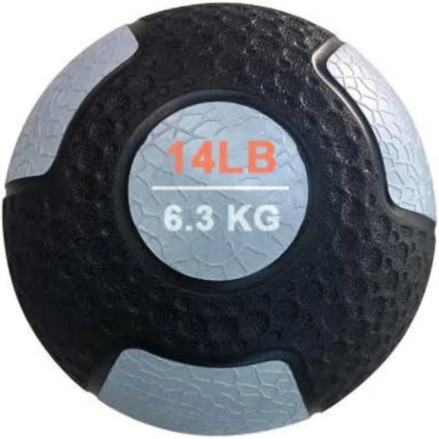 French Fitness Rubber Medicine Ball Set of 10 (6 to 25 lbs) w/Rack (New) Image 7