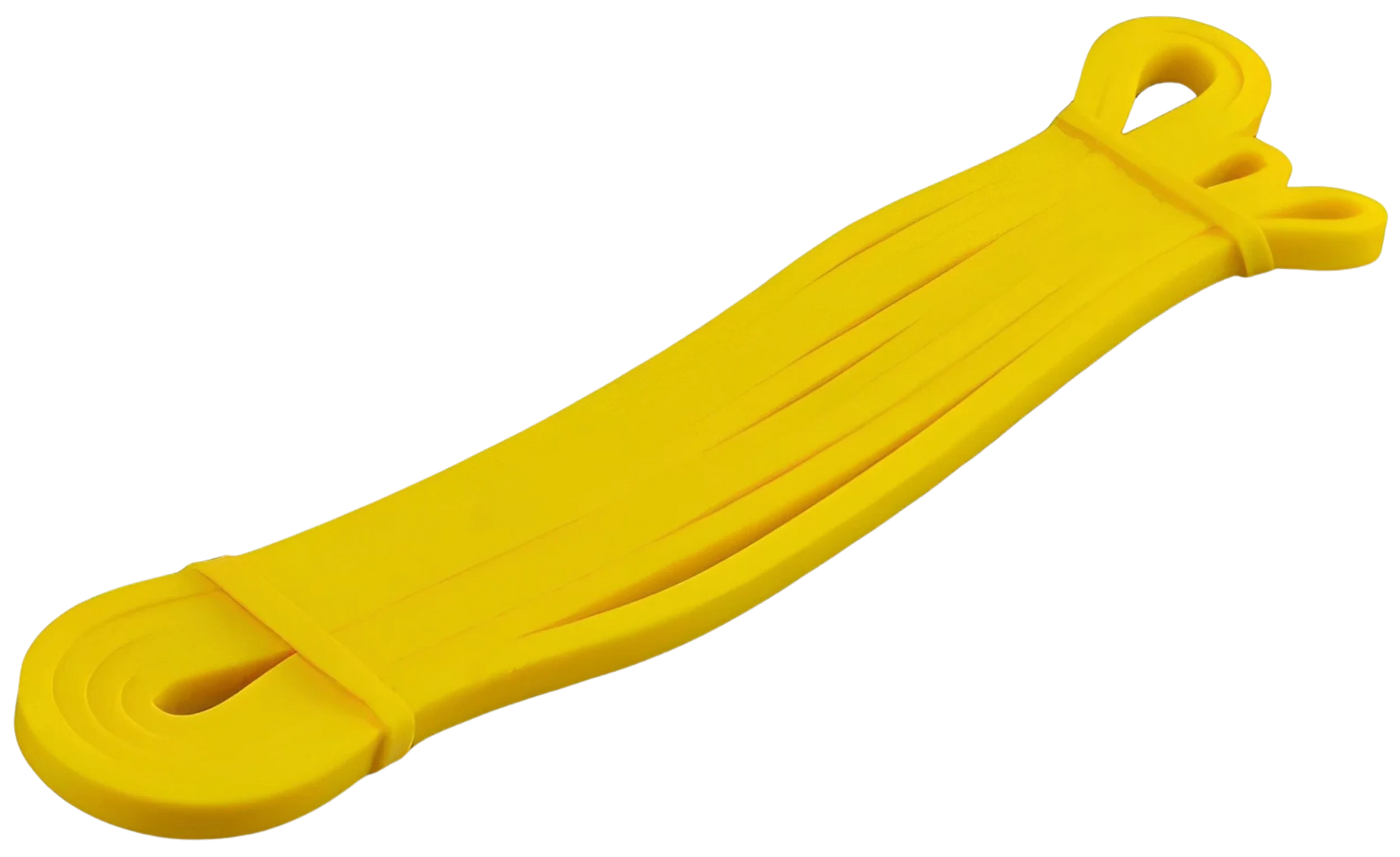 French Fitness Resistance Pull Up Assist Band - Yellow (8-15lbs) Very Light (New) Image