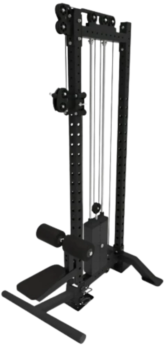 French Fitness Rack & Rig Free Standing Lat Pulldown / Low Row (New) Image
