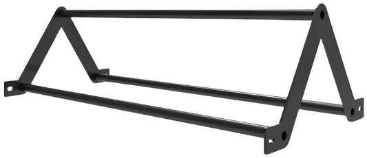 French Fitness 43" Rack & Rig Dirty South Bar Attachment (New) - Angled View