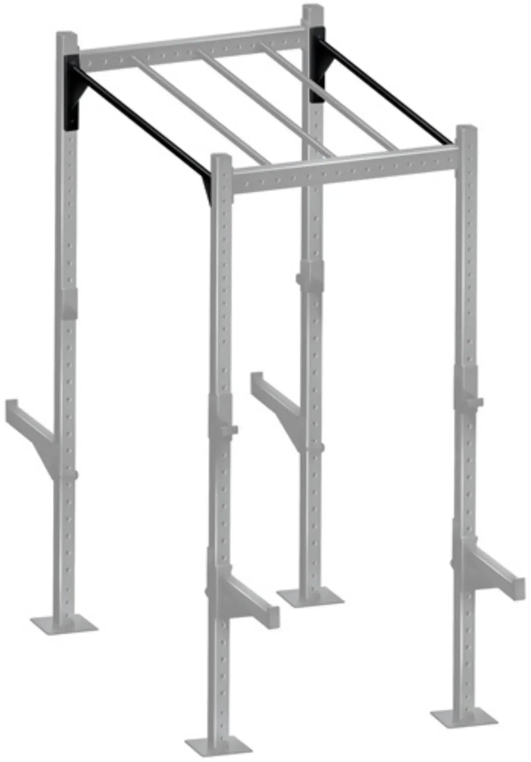 French Fitness Rack & Rig Junction Bar 43" Pull Up Bar V2 (New) Image 2