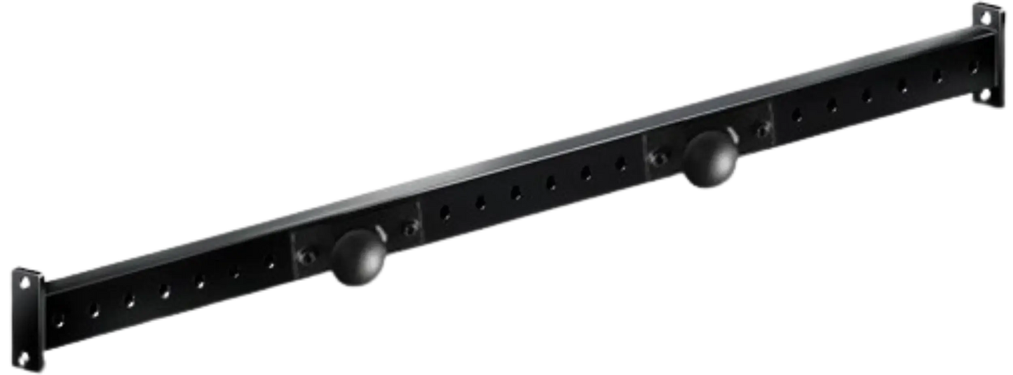 French Fitness Rack & Rig Junction Bar Crossmember w/2 Cannonball Grips (New) Image