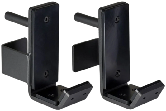 French Fitness Rack & Rig J-Cups J-Hooks Attachment (Pair) (New) Image