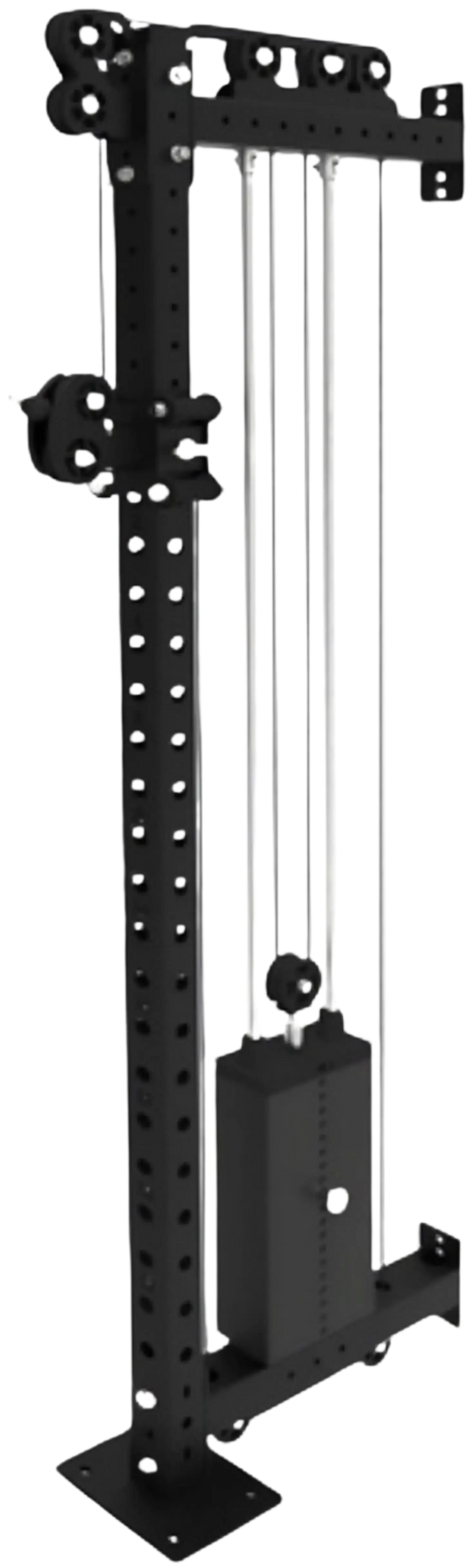 French Fitness Rack & Rig Rack Mounted Cable Column (New) Image