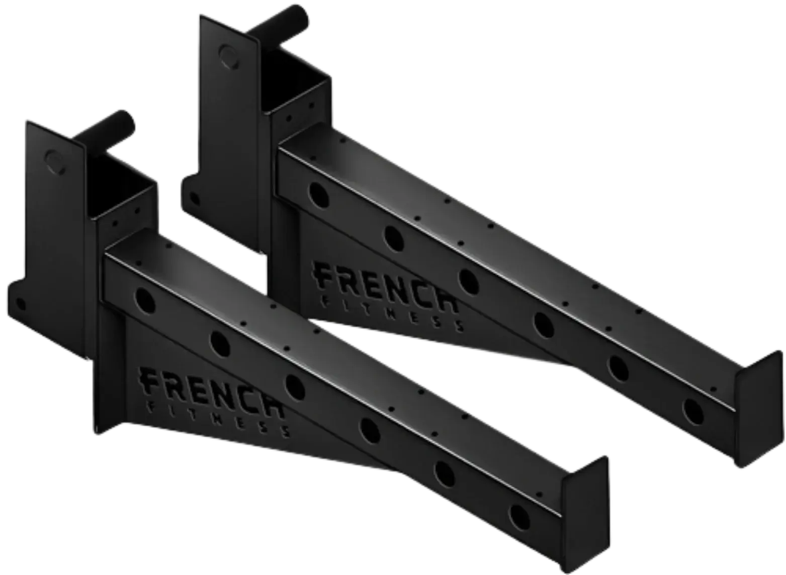 French Fitness Rack & Rig V2 HD Spotter Arms Attachment (Pair) (New) Image