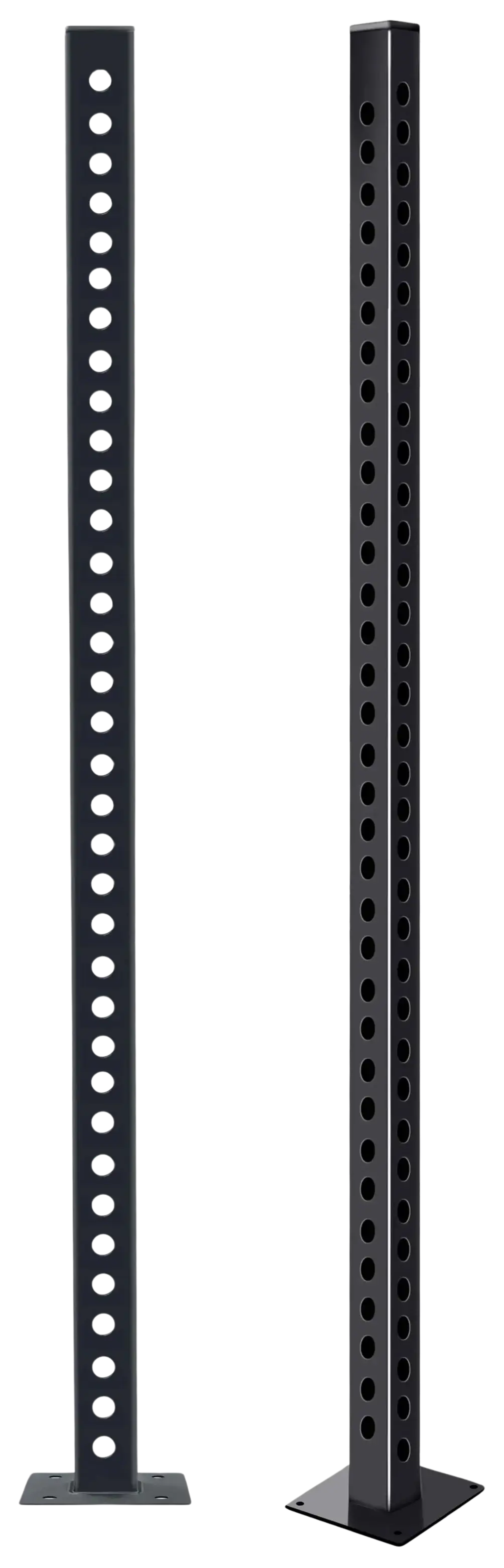 French Fitness - 72" Rack & Rig Upright (New) - Front & Angled View