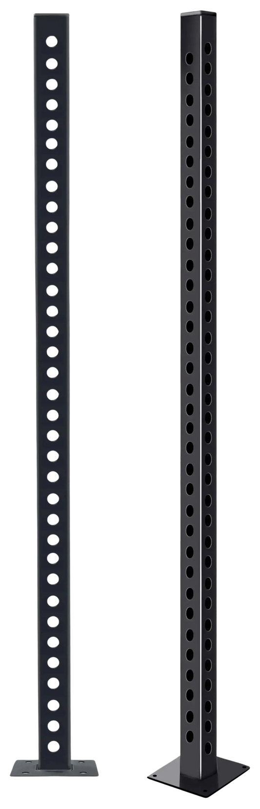 French Fitness - 72" Rack & Rig Upright (New) - Front & Angled View