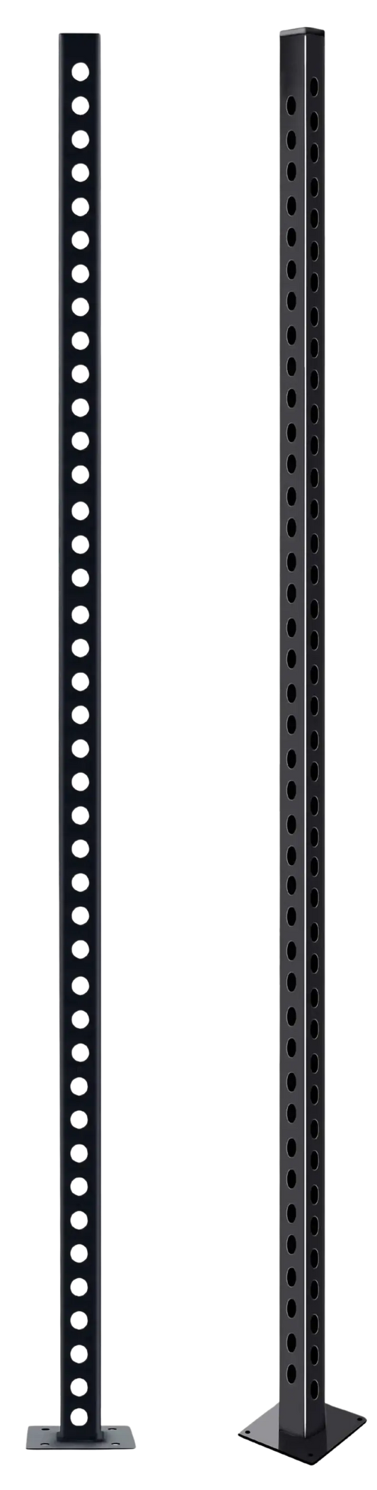 French Fitness - 84" Rack & Rig Upright 7' (New) - Front & Angled View