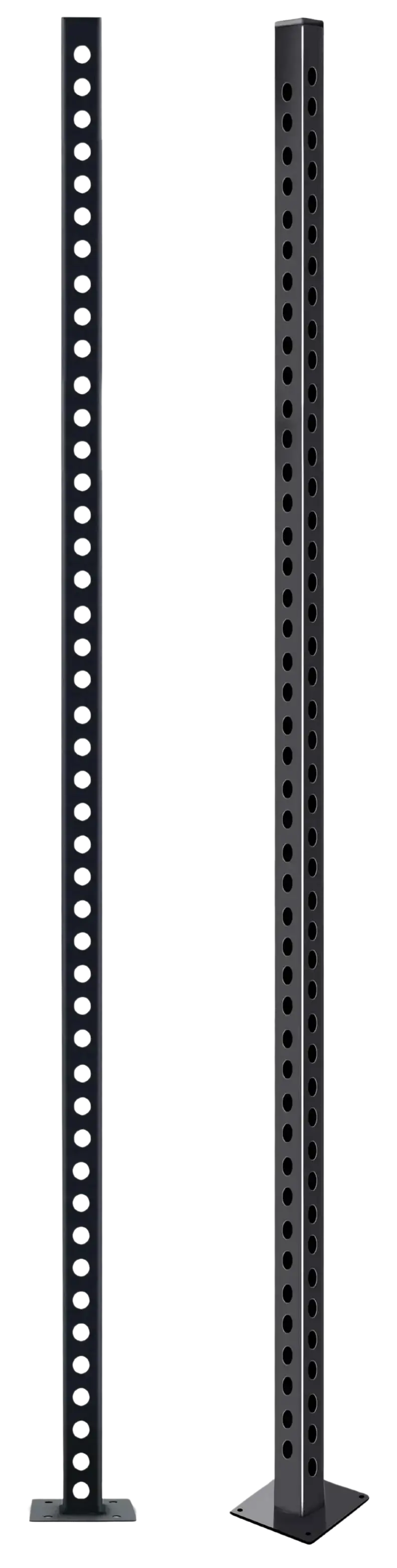 French Fitness - 91" Rack & Rig Upright (New) - Front & Angled View