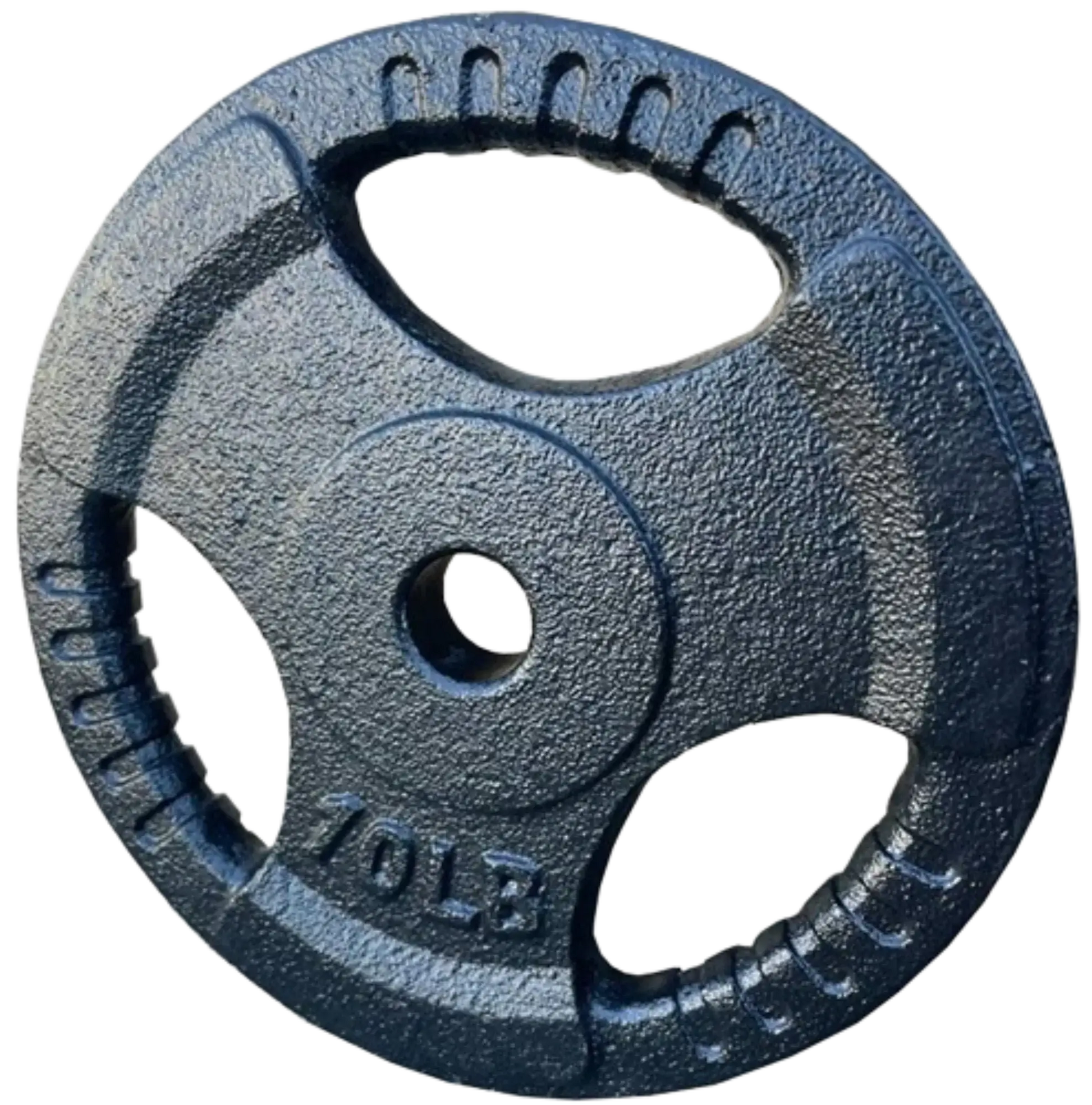 French Fitness Standard Cast Iron 1" Weight Plate 10 lbs (New) Image