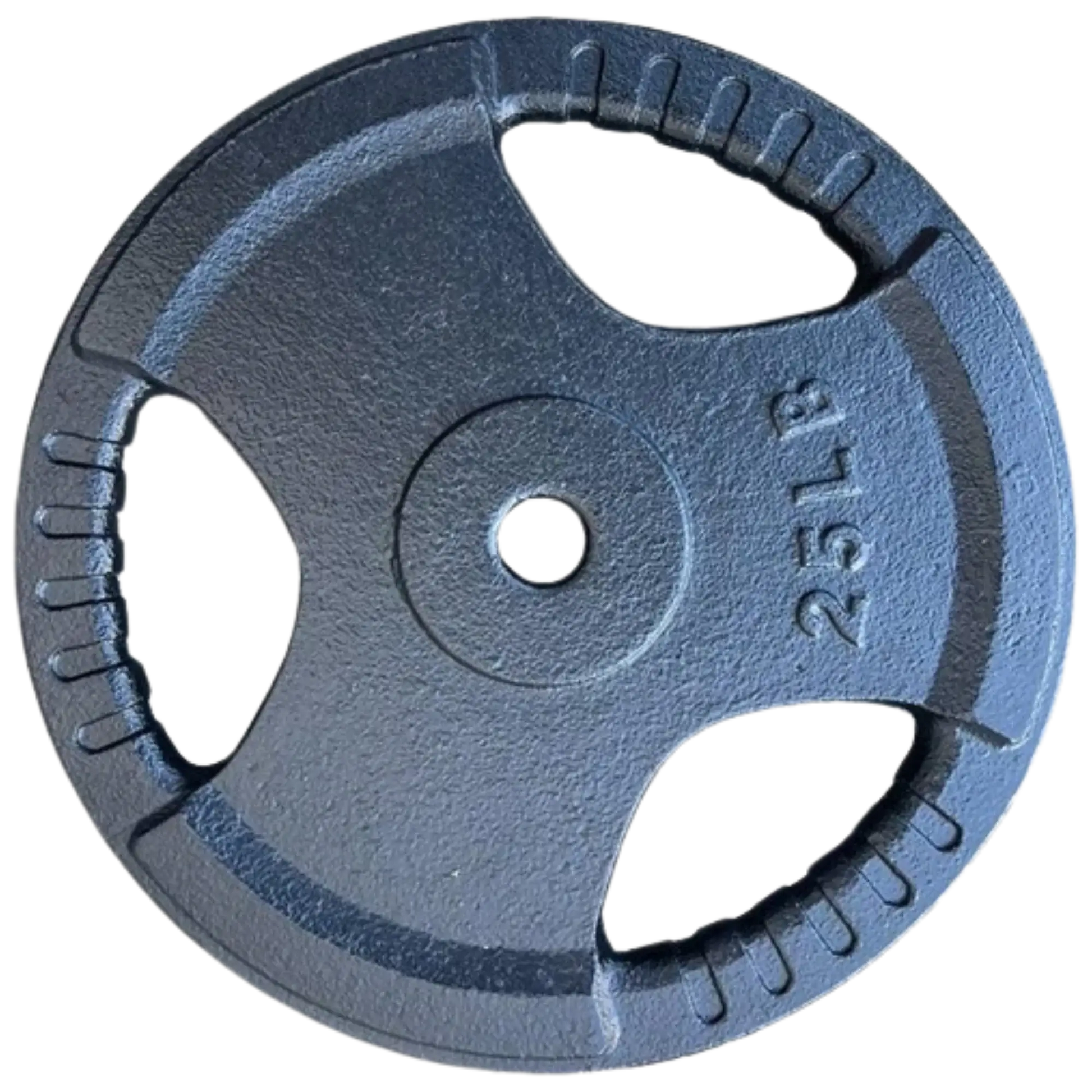 French Fitness Standard Cast Iron 1" Weight Plate 25 lbs (New) Image