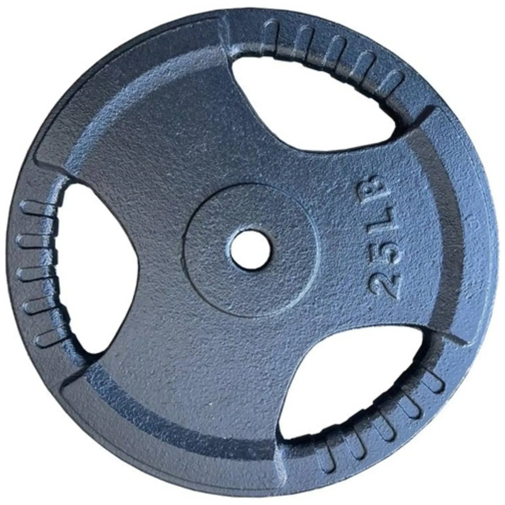 French Fitness Standard Cast Iron 1" Weight Plate Set 260 lbs (New) Image 4