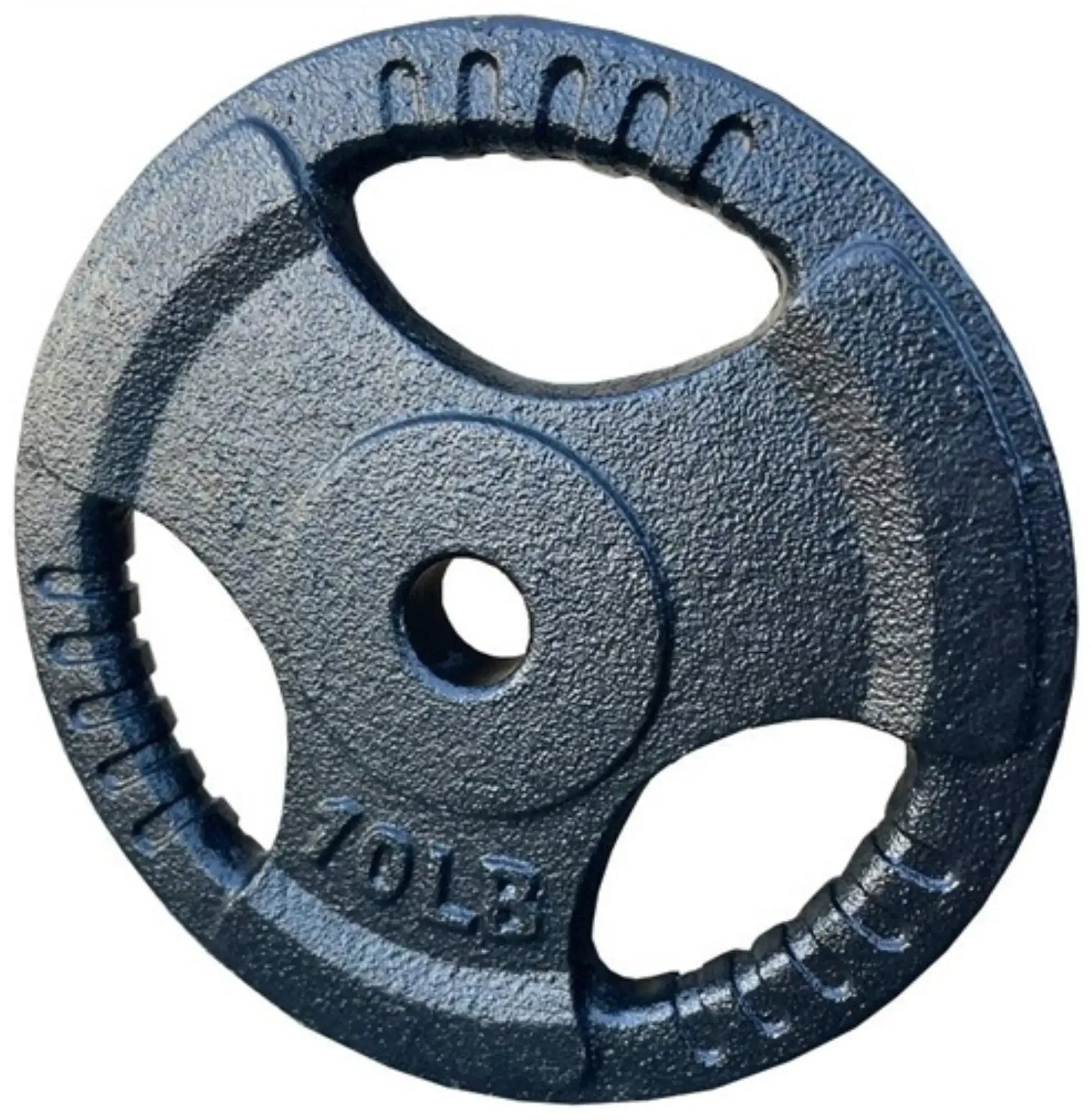 French Fitness Standard Cast Iron 1" Weight Plate Set 260 lbs (New) Image 5