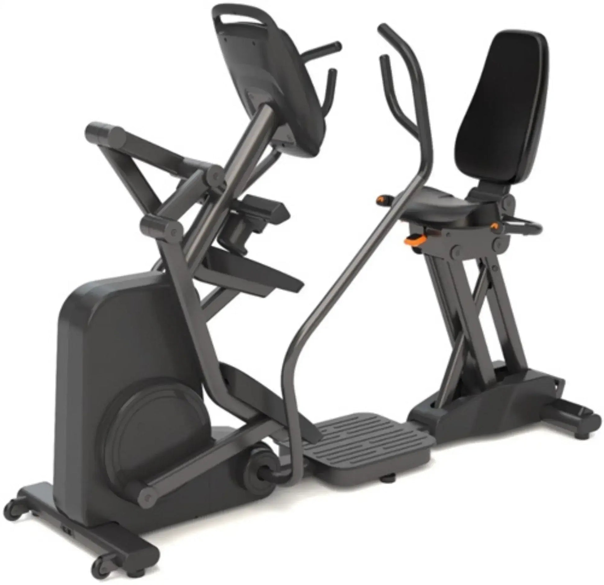 French Fitness SE400 Recumbent Seated Elliptical w/LED Console (New) Image 2