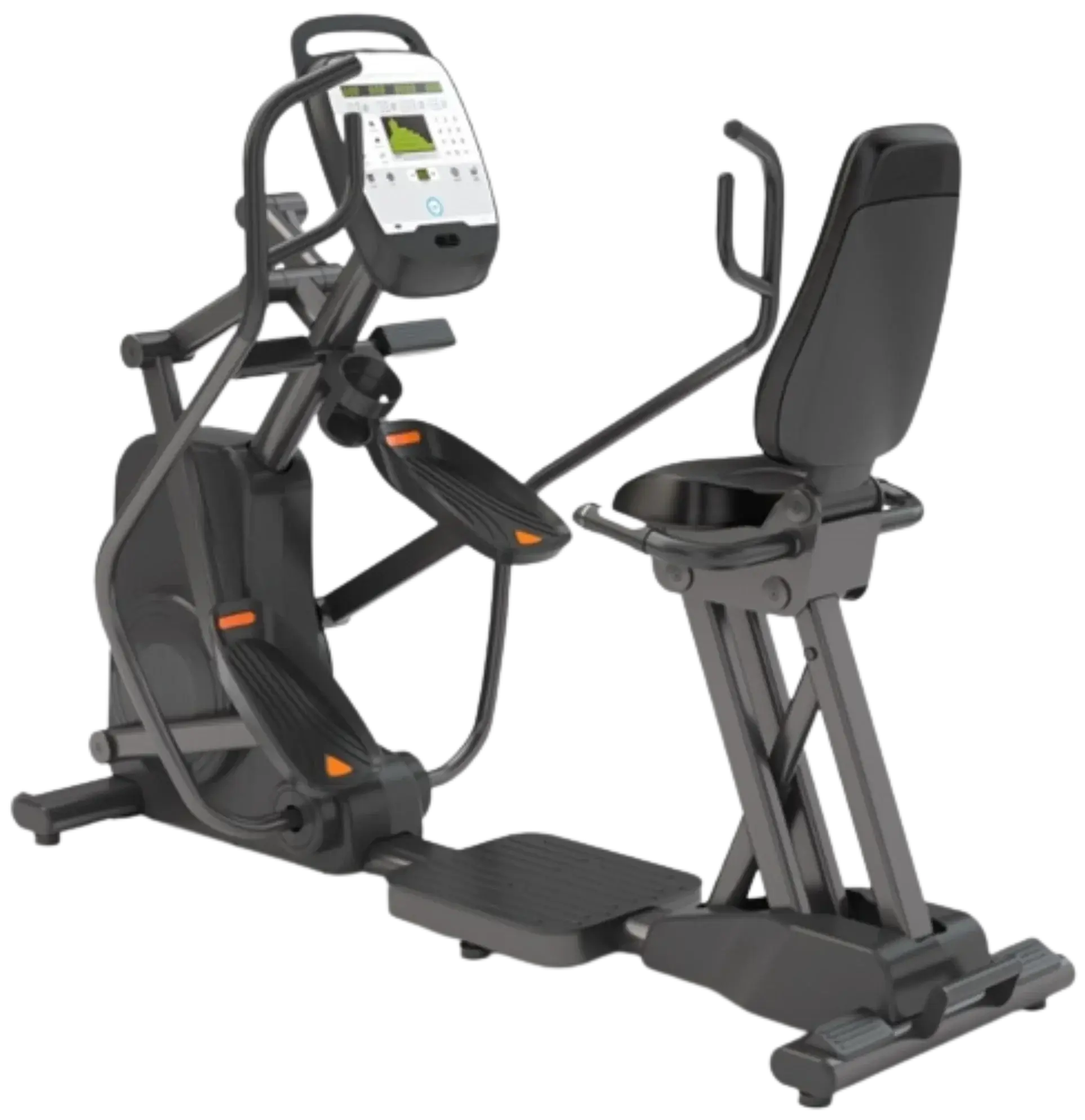 French Fitness SE400 Recumbent Seated Elliptical w/LED Console (New) Image