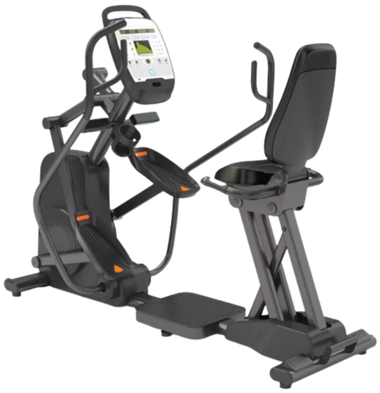 French Fitness SE400 Recumbent Seated Elliptical w/LED Console (New) Image