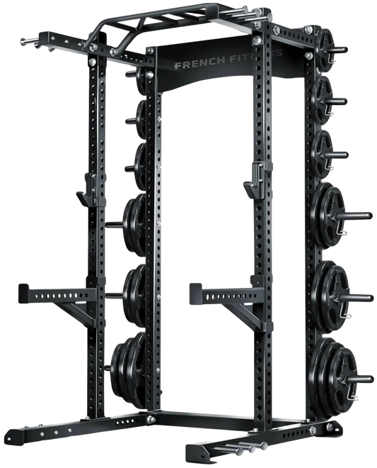 French Fitness SHR80 Single Half Rack / Cage (New) Image