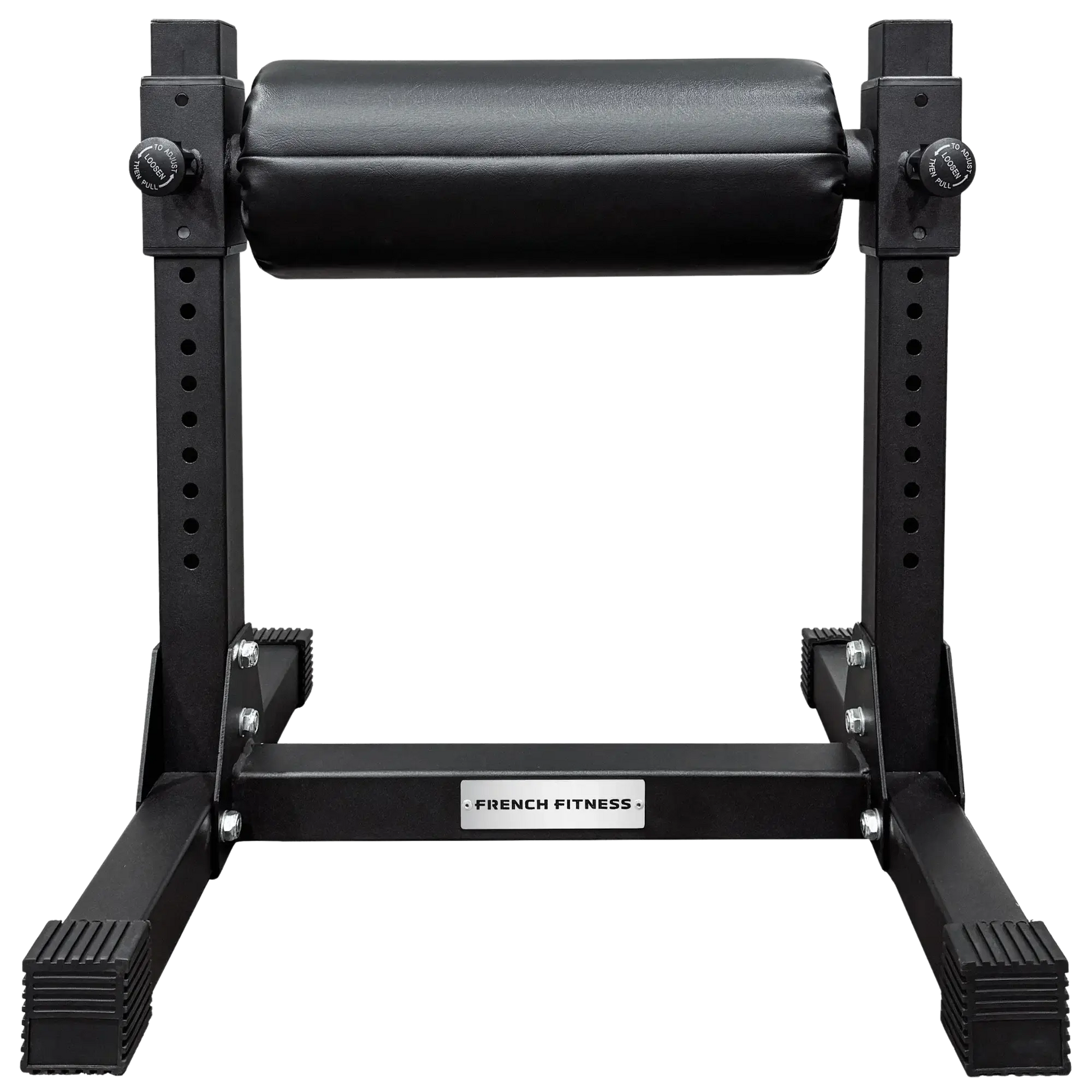 French Fitness Single Leg Roller Adjustable Squat Stand - Bulgarian Split Squats (New) Image