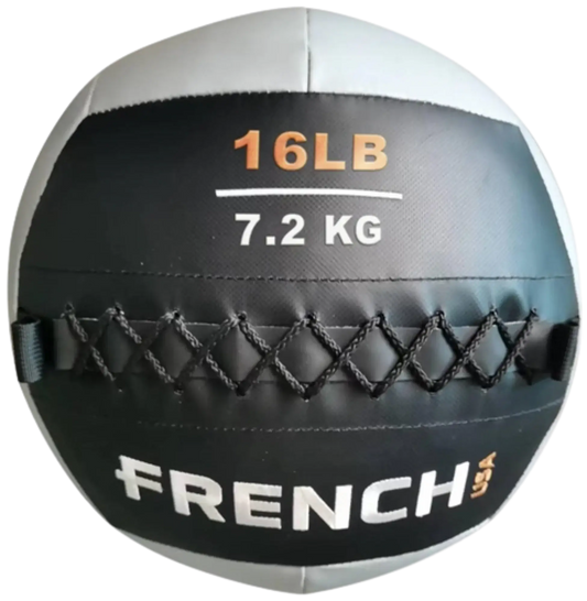 French Fitness Soft Medicine Wall Ball 16 lb (New) Image