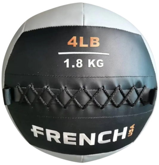 French Fitness Soft Medicine Wall Ball 4 lb (New) Image