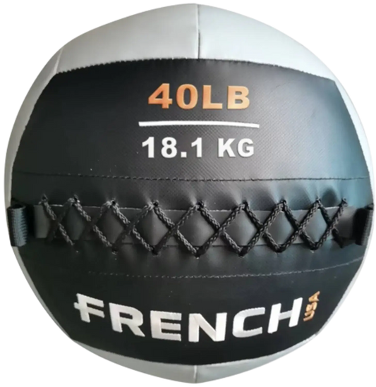 French Fitness Soft Medicine Wall Ball 40 lb (New) Image