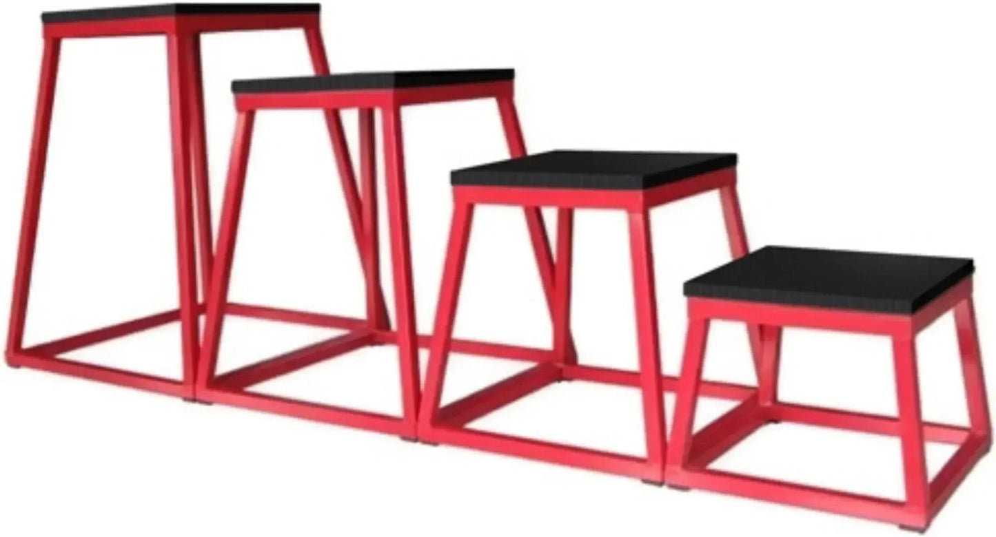 French Fitness Steel Plyo Box Set of 4 (12",18",24",30") (New) Image 9