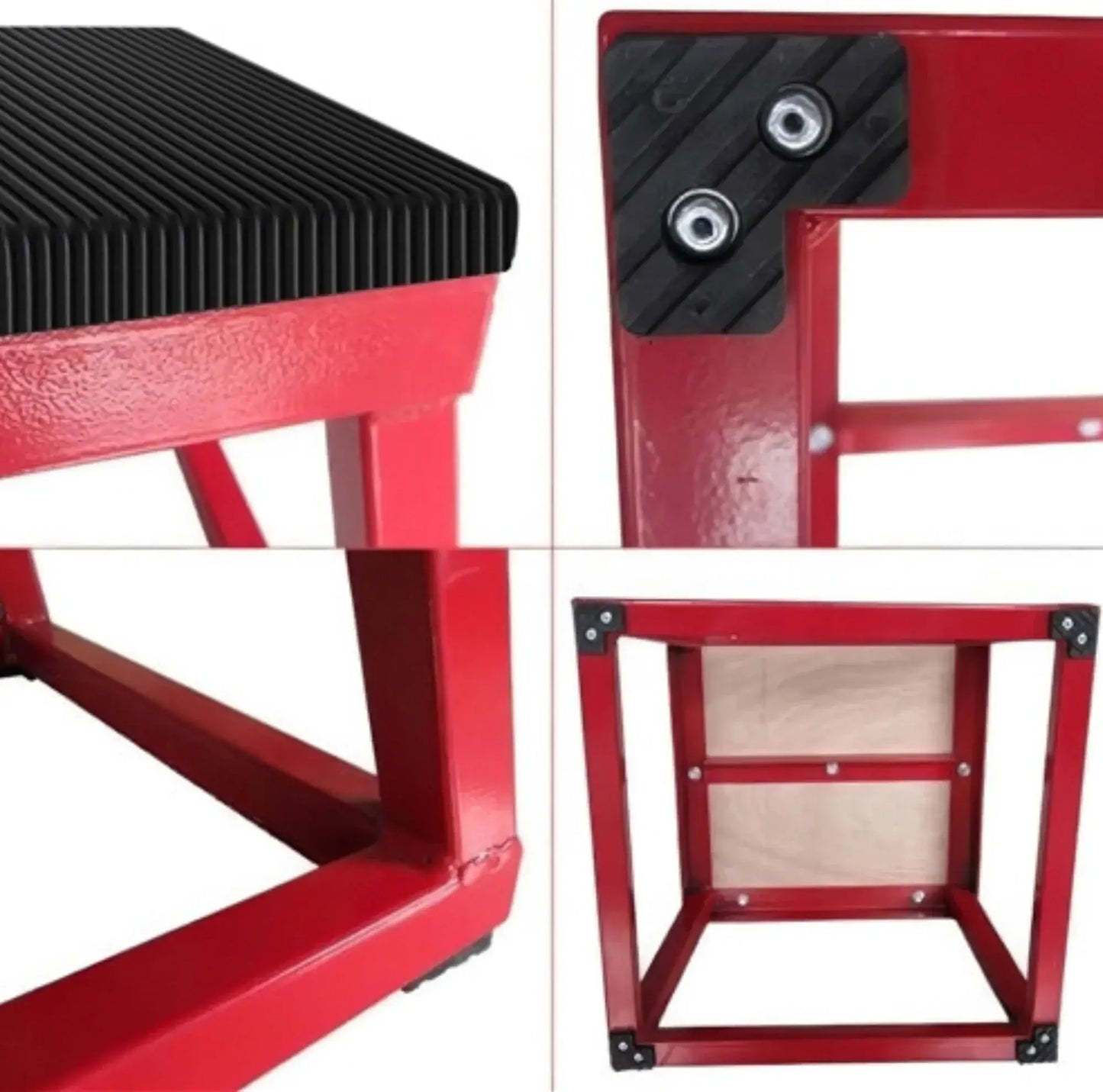 French Fitness - 24" Steel Plyo Jump Box (New) - Close Up View