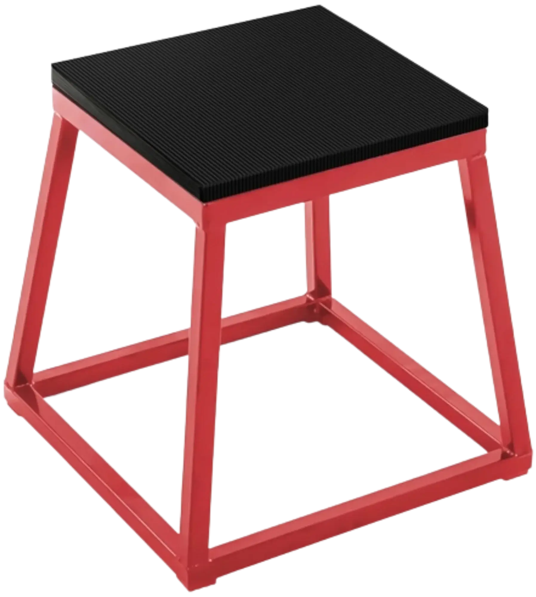 French Fitness - 24" Steel Plyo Jump Box (New) - Angled View
