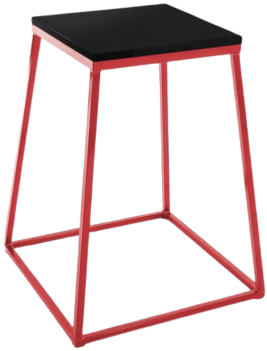 French Fitness 42" Steel Plyo Jump Box (New) - Front View